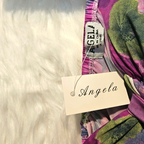 Angela Tropical Beaded Halter Maxi Dress - Picture 4 of 5